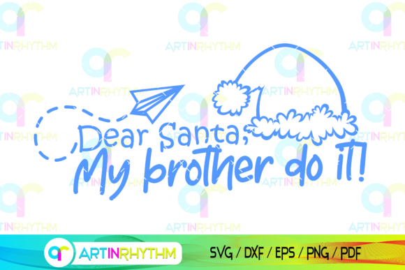 Download Christmas Kids Svg, My Brother Do It - Kids svg Collection