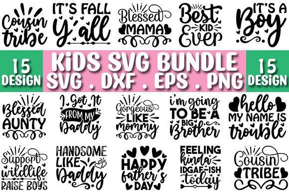 Download Kids SVG Bundle - Kids svg Collection