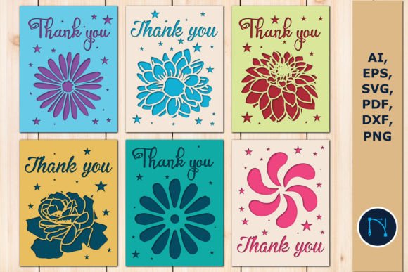 Download Thank You Card Svg for Cricut SVG Bundle - Thank you card svg Collection