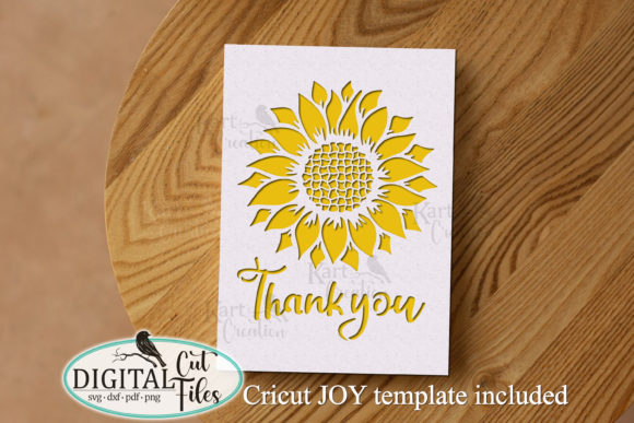 Download Sunflower Thank You Card Svg Cricut Cut - Thank you card svg Collection