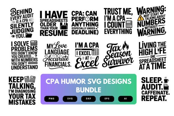 Download CPA Humor SVG Bundle - Humor svg bundle Collection