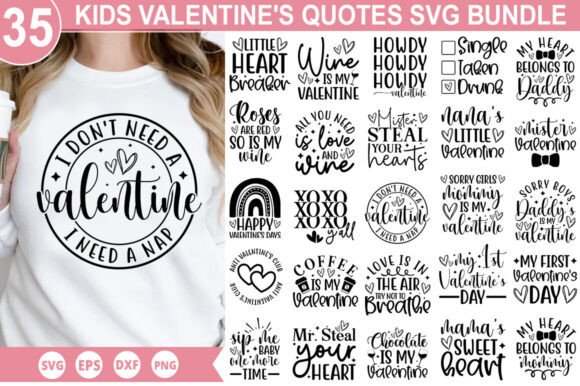 Download Kids Valentine's SVG Bundle - Valentine's svg bundle Collection