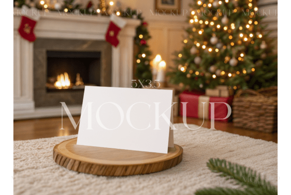 Download Christmas Tent Card Mockup - Premium Resources
