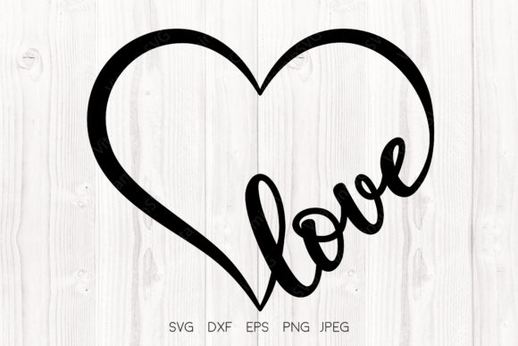 Download Love Heart Svg, Heart Svg, Valentine's - Love heart svg Collection