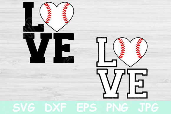 Download Baseball Love Heart Svg Files for Cricut - Love heart svg Collection