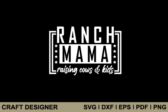 Download Ranch Mama Raising Cows &amp; Kids Svg File - Kids svg Collection