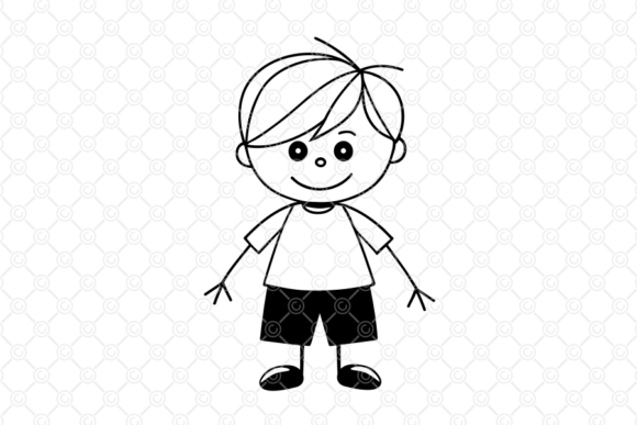 Download Children SVG, Kids SVG, Hand Drawn, 014 - Kids svg Collection