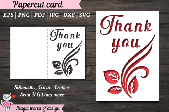 Download Thank You Card Svg, Flowers Card - Thank you card svg Collection